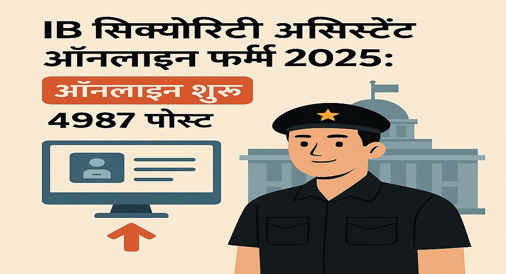 IB Security Assistant Online Form 2025: Online Start 4987 Post